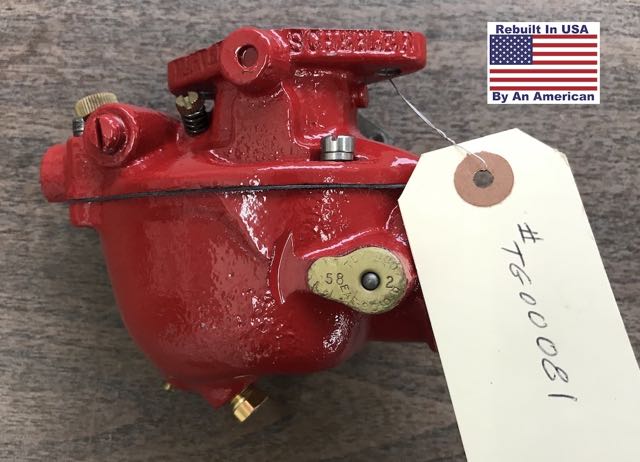 #TFS00081
Carburetor, Marvel Schebler #TSX580
Fits: Ford NAA, 600, 700
Rebuilt
$225