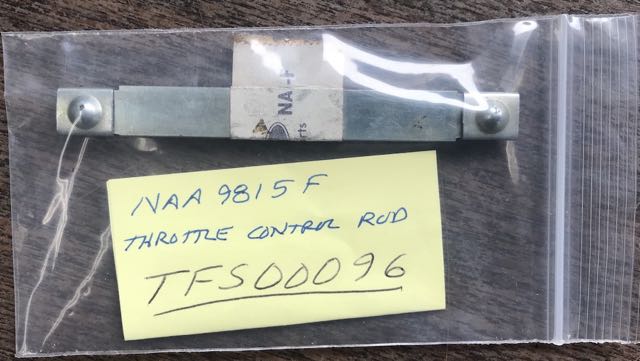 #TFS00096
Throttle Control Rod, Ford #NAA9815F
Fits: Ford 1953-1964 NAA, 600, 601, 800, 801, 2000, 4000.
NOS
$15
